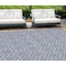 Homeroots 9' X 12' Denim Blue Indoor Outdoor Area Rug 522116 - alternate 7