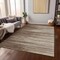 Homeroots 8' X 10' Brown Beige And Ivory Striped Washable Indoor Outdoor Area Rug 597232 - alternate 7