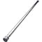 Simple Spaces Shower Curtain Rod, 7-1/2 lb, 41 to 76 in L Adjustable, 1 in Dia Rod, Steel, Chrome SD-SR41-C3L - alternate 1