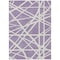 Homeroots 9' X 12' Lavender And Ivory Geometric Washable Indoor Outdoor Area Rug 600472 - alternate 7