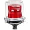 Federal Signal Strobe Light, Red, LED, 24V AC/DC, 60 FPM, 5 1/2 in Dia., (F) 1/2 in NPT 225XL-024R - alternate 1