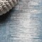 Jonathan Y Scandi Minimalist Border Aqua/Ivory 2 ft. x 10 ft. Indoor/Outdoor Runner Rug SMB118A-210 - alternate 7