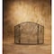 Home Impressions 3-Panel Black Mesh Decorative Fireplace Screen FS2122 - alternate 3