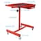 Wrightmaster 29 in. x 20 in. Red Adjustable Height Work Table with Drawer, 220 lb Capacity, and 4 Swivel Casters ZR-65407 - alternate 7