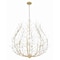 Z-Lite Claudine Modern Gold 8 Light Chandelier 353-38MGLD - alternate 6