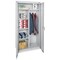 Sandusky Lee Medium Duty Welded Steel Combination Cabinet, 36x18x72, Dove Gray CAC1361872-05 - alternate 9