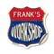Signmission Frank's Workshop, 12 Inch X 12 Inch, Vinyl Decal SHI-D-12-489-FRANK - alternate 1