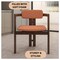 Leisuremod Velo Modern Dining Chair in Black Walnut Wood with Dark Brown Seat, 4PK VCBW-51DBR4 - alternate 9