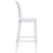 Flash Furniture Ghost Transparent Crystal Barstool with Oval Back, PK4 4-OW-GHOSTBACK-29-GG - alternate 8