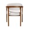 Baxton Studio Biana Boucle Dining Chair - Modern Upholstered Accent Armchair, Cream, Minimalist Design 259-14203-ZORO - alternate 7