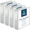 Business Source Roundring View Binder, White, 4PK BSN09957BD - alternate 1