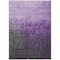 Homeroots 3' X 5' Purple And Dark Gray Ombre Washable Indoor Outdoor Area Rug 602893 - alternate 9