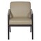 Office Star Products Espresso Finish Visitor's Chair with Castillo Cream Memory Foam Seat WD588-K004 - alternate 6