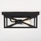 Vaxcel Rockford 2-Light Textured Black Outdoor Flush Mount Ceiling Light with Clear Seeded Glass T0845 - alternate 6