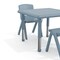 Flash Furniture 3 PC Plastic Activity Table and 4 Chairs Set, 10.5 in Seat Height-Dusty Blue YU-YCX-0023-2-SQR-TBL-DSTYBL-R-GG - alternate 8