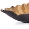 Homeroots Set of Two 25" Black And Gold Cast Aluminum Rustic Leaf Centerpiece Bowls 634505 - alternate 3