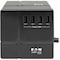 Eaton Tripp Lite Series Safe-IT 3-Outlet Cube Surge Protector, 5-15R Outlets, 6 USB Charging Ports, 8 TLP368CUBEUAM - alternate 8