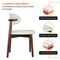 Leisuremod Sable Faux Leather Dining Chair with Rubberwood Legs SCW18W - alternate 8