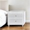 Homeroots 20" Wood Nightstand 396981 - alternate 2