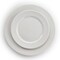 Elama Elle 18 Piece Porcelain Dinnerware Set with 2 Large Serving Bowls in White EL-ELLE - alternate 9