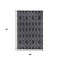 Homeroots 4' X 6' Gray Geometric Handmade Indoor Outdoor Area Rug 557183 - alternate 5