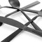 Megachef Cravat 20 Piece Flatware Utensil Set, Stainless Steel Service for 4 in Matte Black MCFW-CRAVAT-MATTEBLACK - alternate 9