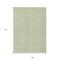 Homeroots 9' X 12' Artichoke Green And Ivory Chevron Washable Indoor Outdoor Area Rug 596235 - alternate 9