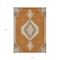 Homeroots 10' X 14' Copper Brown And Ivory Oriental Washable Indoor Outdoor Area Rug 598399 - alternate 7
