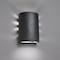 Luxury Lighting Hammerman 10.5 in Tall Ceramic Outdoor Wall Light, Rubbed Pewter Paint Finish, 2PK (2) HM410-APew-ud-7 - alternate 1