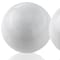 Homeroots 3" White Aluminum Decorative Orb Tabletop Sculpture 383772 - alternate 7
