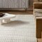 Homeroots 6' X 9' Cream and Beige Geometric Distressed Indoor Outdoor Area Rug 558769 - alternate 5