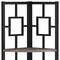 Homeroots 62" Dark Taupe Metal Corner Bookcase 376526 - alternate 8