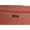 Homeroots 76in Orange and Silver Italian Leather Power Reclining Loveseat 720515 - alternate 7