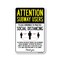 Signmission Public Safety, Subway Users Practice Social Distancing, 14in X 10in Aluminum, OS-NS-A-1014-25381 OS-NS-A-1014-25381 - alternate 1