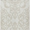 Homeroots 8' X 10' Ivory And Beige Damask Washable Indoor Outdoor Area Rug 614440 - alternate 8