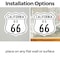 Signmission California Route Marker Shield Sign Us 6, 4 inch X 4 inch, Vinyl Decal, 2PK SHI-D-2PACK-4-371 - alternate 6
