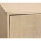 Homeroots 72in Natural Distressed Solid Wood Carved Geometric Sideboard with Four Doors 625711 - alternate 9