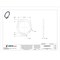 Rotor Clip External Retaining Ring, Steel, Zinc Yellow Finish, 100 PK SH-50ST ZD - alternate 3