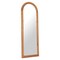 Homeroots 66" Natural Wood Oval Full Length Mirror 565006 - alternate 4