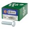 Hillman M12-1.75 mm D X 50 mm L Heat Treated Steel Hex Head Cap Screw, 25PK 916406 - alternate 1