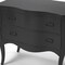 Homeroots Black 2 Drawer Chest 389781 - alternate 5