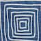 Homeroots 3' X 5' Navy Blue And Ivory Geometric Washable Indoor Outdoor Area Rug 600756 - alternate 7