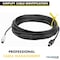 Kable Kontrol Numbered Write-On Flag Zip Tie Tags, 6in L, 60 Lbs Strength, 100 Pcs, Yellow, 100PK CTWOS-NF-6-60-YW - alternate 5
