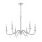 Z-Lite Toussant  Brushed Nickel 6 Light Chandelier 6103-32BN - alternate 6