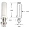 Prime-Line 7/16'' Grooved Tip Bifold Door Bottom Pivot, 2 Count N 6696 - alternate 1