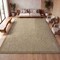 Jonathan Y Maxine Smart Jute Contemporary Border Boho Fine Rib Weave Beige 5 ft. x 8 ft. Area Rug FXV202C-5 - alternate 8