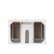 James Martin Vanities Breckenridge 36" Single Vanity, Bright White, w/ 3 CM Phantome Eclos Top 330-V36-BW-3PHT - alternate 9