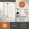 Vaxcel Dayna 1-Light 10 in W Satin Brass Gold and Glossy White Cone Pendant Light, Ceiling Fixture P0369R - alternate 6