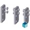 Siemens circ. cond. terminal 4x240 mm2 for CuAl cable lugs mounting on rear vert. 3VW9011-0AN71 - alternate 2