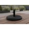 Us Weight Heavy Duty Patio Umbrella Base, Round, Prefilled Concrete, Black, 22 lbs FUB22BLK - alternate 7